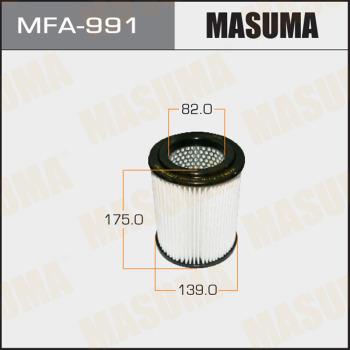 MASUMA MFA-991 - Повітряний фільтр autozip.com.ua