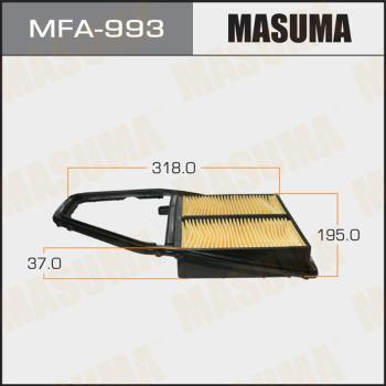 MASUMA MFA-993 - Повітряний фільтр autozip.com.ua