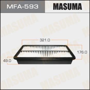 MASUMA MFA-593 - Повітряний фільтр autozip.com.ua