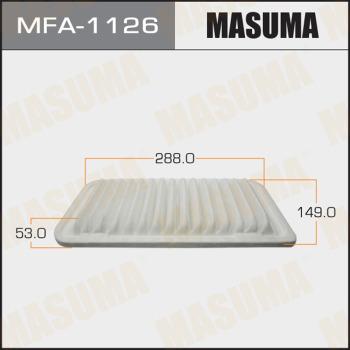 MASUMA MFA-1126 - Повітряний фільтр autozip.com.ua