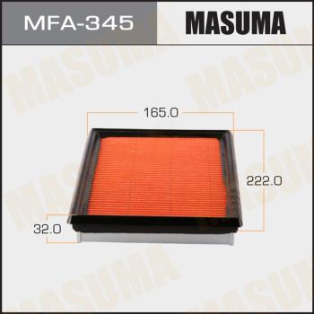 MASUMA MFA-345 - Повітряний фільтр autozip.com.ua