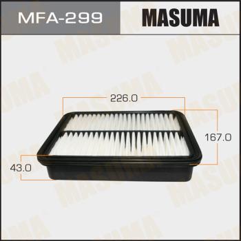 MASUMA MFA-299 - Повітряний фільтр autozip.com.ua