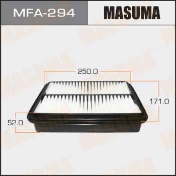 MASUMA MFA-294 - Повітряний фільтр autozip.com.ua
