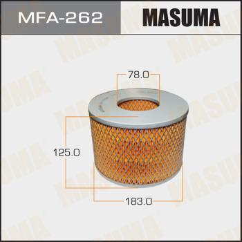 MASUMA MFA-262 - Повітряний фільтр autozip.com.ua