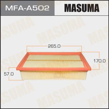 MASUMA MFA-A502 - Повітряний фільтр autozip.com.ua