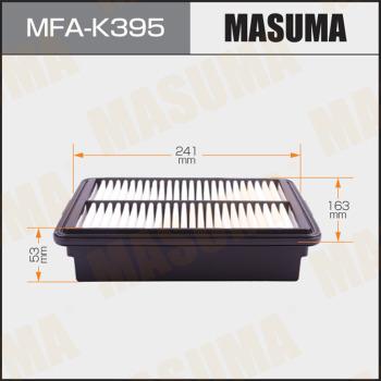 MASUMA MFA-K395 - Повітряний фільтр autozip.com.ua