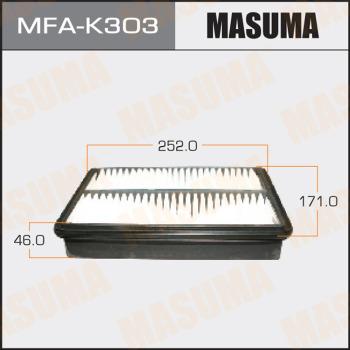 MASUMA MFA-K303 - Повітряний фільтр autozip.com.ua