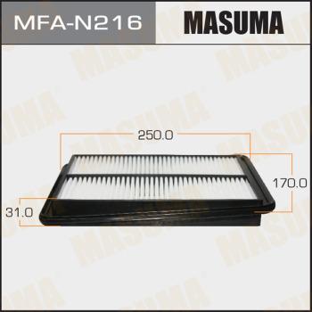 MASUMA MFA-N216 - Повітряний фільтр autozip.com.ua