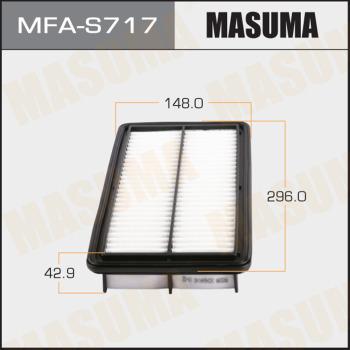 MASUMA MFA-S717 - Повітряний фільтр autozip.com.ua