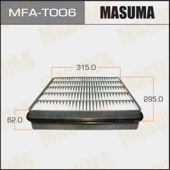 MASUMA MFA-T006 - Повітряний фільтр autozip.com.ua