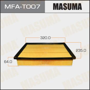 MASUMA MFA-T007 - Повітряний фільтр autozip.com.ua