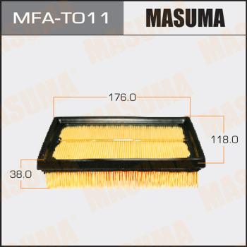 MASUMA MFA-T011 - Повітряний фільтр autozip.com.ua