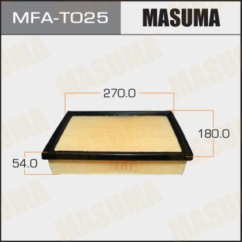 MASUMA MFA-T025 - Повітряний фільтр autozip.com.ua