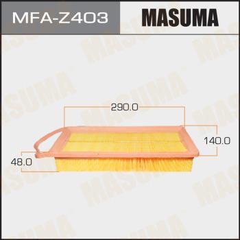MASUMA MFA-Z403 - Повітряний фільтр autozip.com.ua
