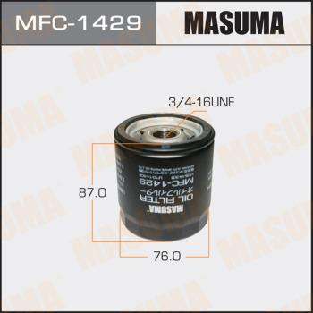 MASUMA MFC-1429 - Масляний фільтр autozip.com.ua