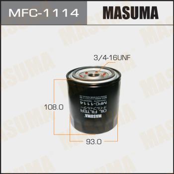 MASUMA MFC-1114 - Масляний фільтр autozip.com.ua
