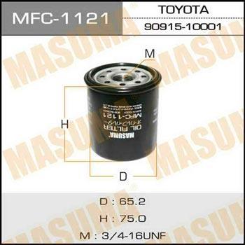 MASUMA MFC-1121 - Масляний фільтр autozip.com.ua