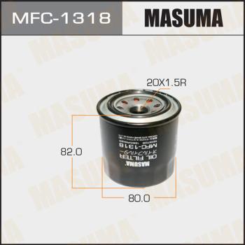 MASUMA MFC-1318 - Масляний фільтр autozip.com.ua