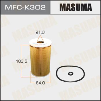 MASUMA MFC-K302 - Масляний фільтр autozip.com.ua