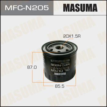 MASUMA MFC-N205 - Масляний фільтр autozip.com.ua