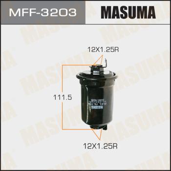 MASUMA MFF-3203 - Паливний фільтр autozip.com.ua