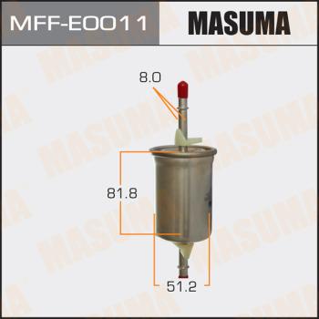 MASUMA MFF-E0011 - Паливний фільтр autozip.com.ua