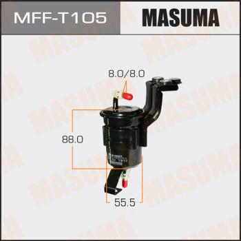 MASUMA MFF-T105 - Паливний фільтр autozip.com.ua