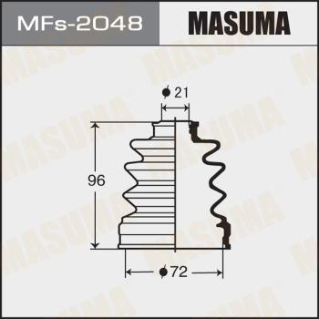 MASUMA MFs-2048 - Пильник, приводний вал autozip.com.ua