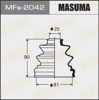 MASUMA MFs-2042 - Пильник, приводний вал autozip.com.ua