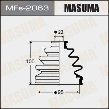 MASUMA MFs-2063 - Пильник, приводний вал autozip.com.ua
