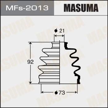 MASUMA MFs-2013 - Пильник, приводний вал autozip.com.ua