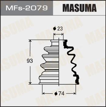MASUMA MFs-2079 - Пильник, приводний вал autozip.com.ua