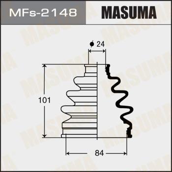 MASUMA MFS-2148 - Пильник, приводний вал autozip.com.ua