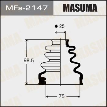 MASUMA MFs-2147 - Пильник, приводний вал autozip.com.ua