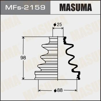 MASUMA MFS-2159 - Пильник, приводний вал autozip.com.ua