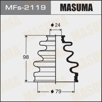 MASUMA MFs-2119 - Пильник, приводний вал autozip.com.ua
