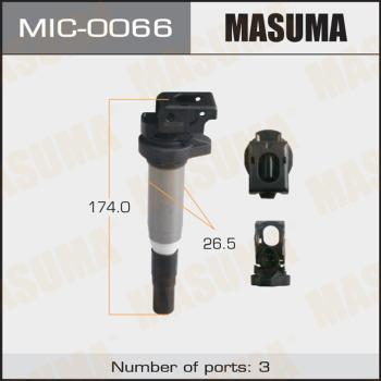 MASUMA MIC0066 - Котушка запалювання autozip.com.ua