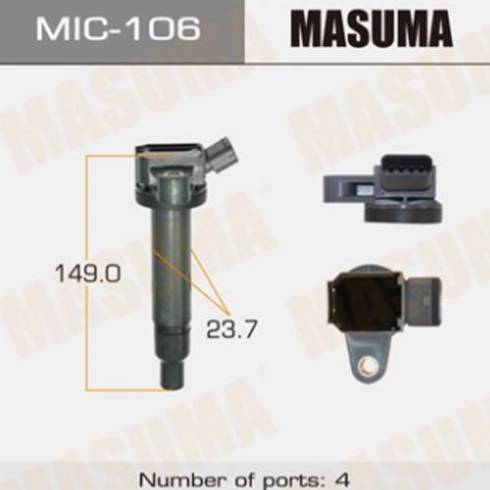 MASUMA MIC-106 - Котушка запалювання autozip.com.ua