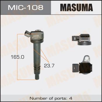 MASUMA MIC-108 - Котушка запалювання autozip.com.ua