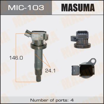 MASUMA MIC-103 - Котушка запалювання autozip.com.ua