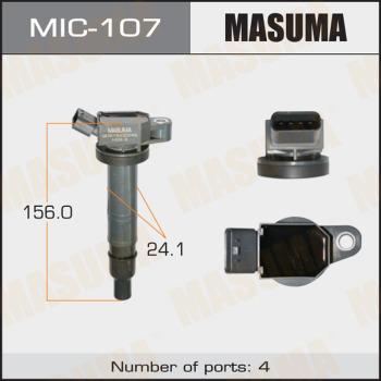 MASUMA MIC-107 - Котушка запалювання autozip.com.ua