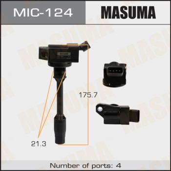 MASUMA MIC-124 - Котушка запалювання autozip.com.ua
