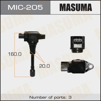 MASUMA MIC-205 - Котушка запалювання autozip.com.ua