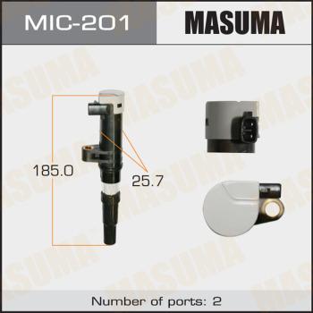 MASUMA MIC201 - Котушка запалювання autozip.com.ua