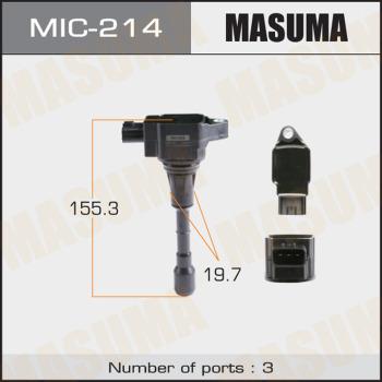 MASUMA MIC214 - Котушка запалювання autozip.com.ua