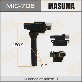 MASUMA MIC706 - Котушка запалювання autozip.com.ua