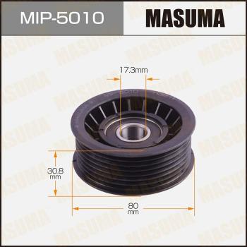 MASUMA MIP-5010 - Паразитний / провідний ролик, поліклиновий ремінь autozip.com.ua