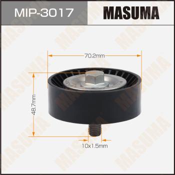 MASUMA MIP-3017 - Паразитний / провідний ролик, поліклиновий ремінь autozip.com.ua