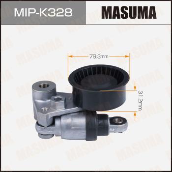 MASUMA MIP-K328 - Натягувач ременя, поліклиновий ремінь autozip.com.ua