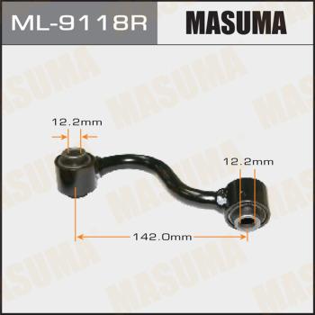 MASUMA ML-9118R - Тяга / стійка, стабілізатор autozip.com.ua